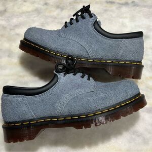 Dr Martens 8053 Ben Suede Shoes Washed Denim Men Size 10